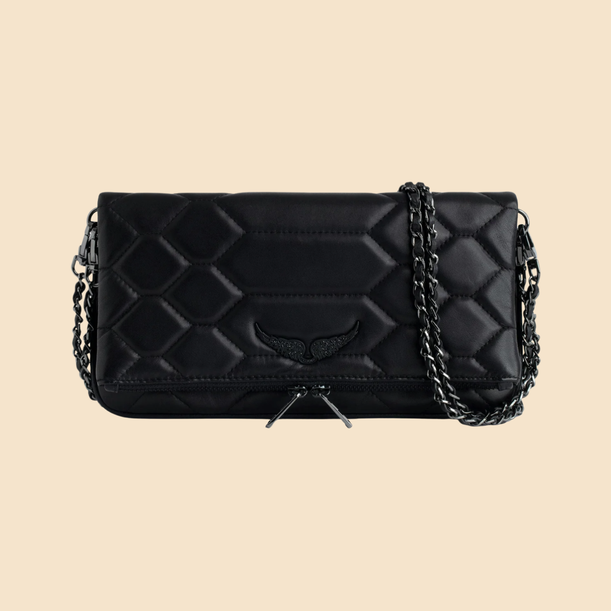 Zadig & Voltaire Rock Nano Quilted Clutch